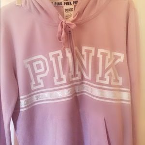 VS PINK light lavender Size Med Hoodie 💅